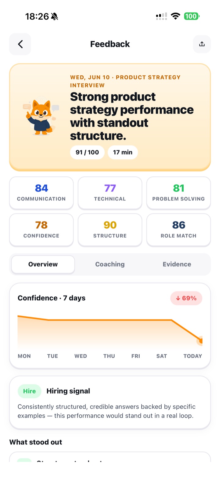 Feedback overview